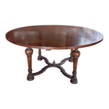 Large round table.