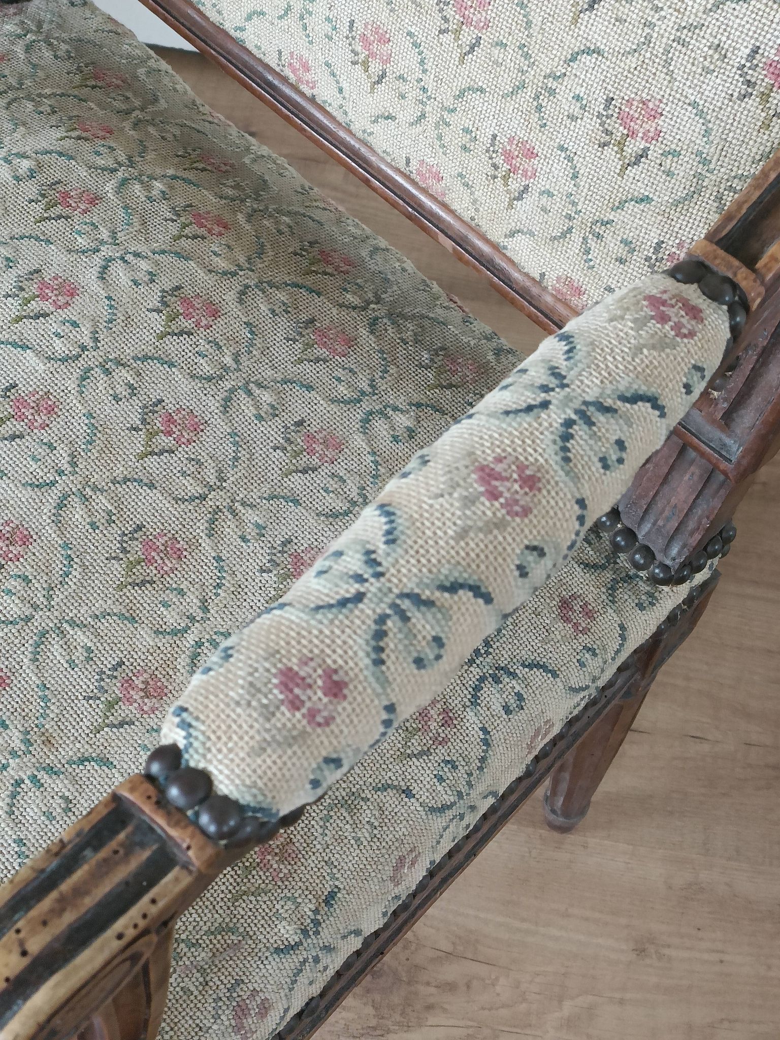 Louis XVI period armchair