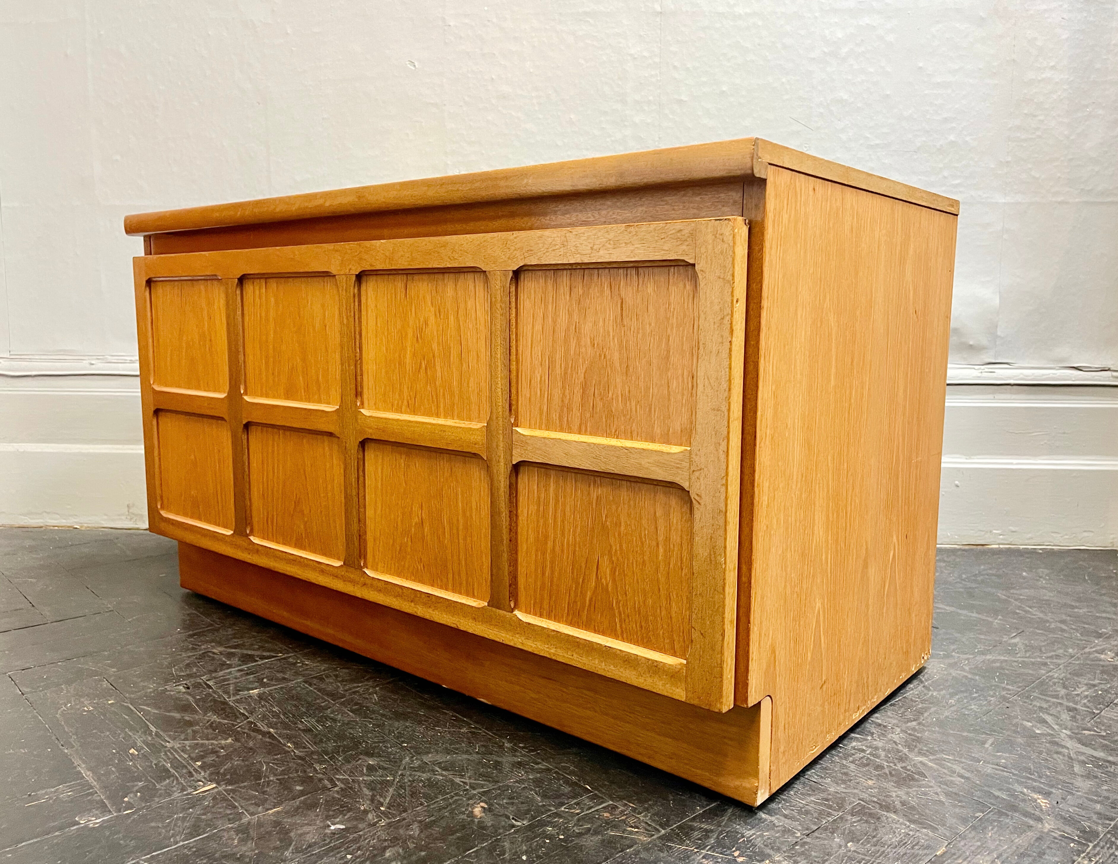 Vintage TV Stand Media Cabinet Sideboard by Nathan Parker Knoll