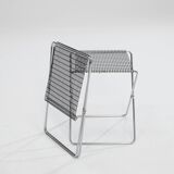 Set of 2 Folding Stools by De Marco & Rebolini for Robots, Italy, 1970s