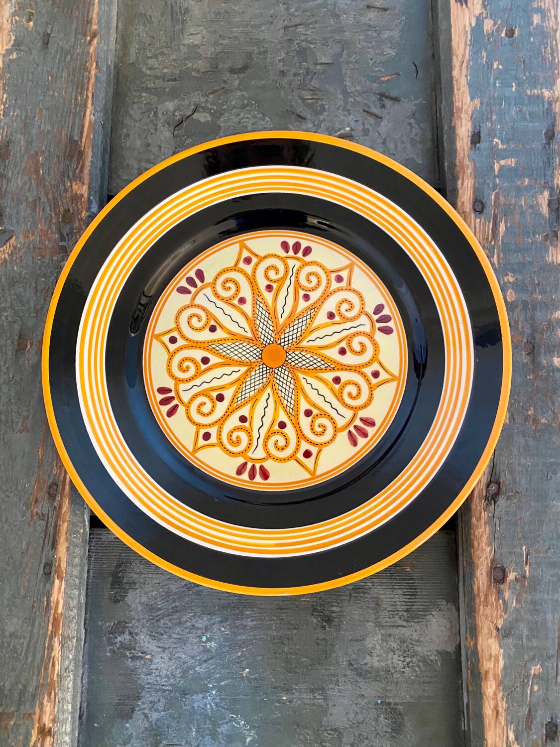 HB Quimper plate
