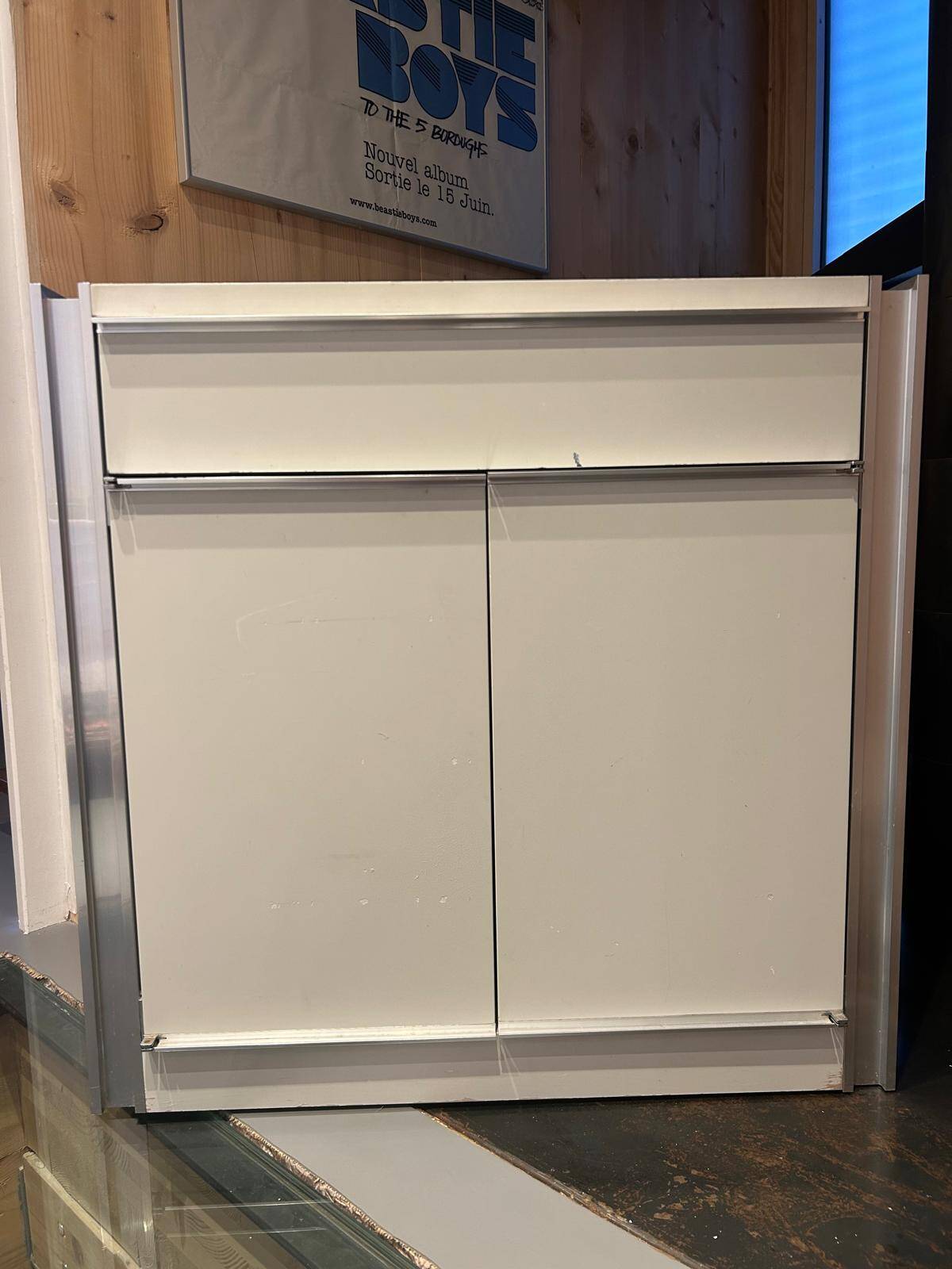 A set of two Ducaroy Ligne Roset pieces of furniture.