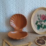 Set of two scallop shell ramekins Emile Henry France