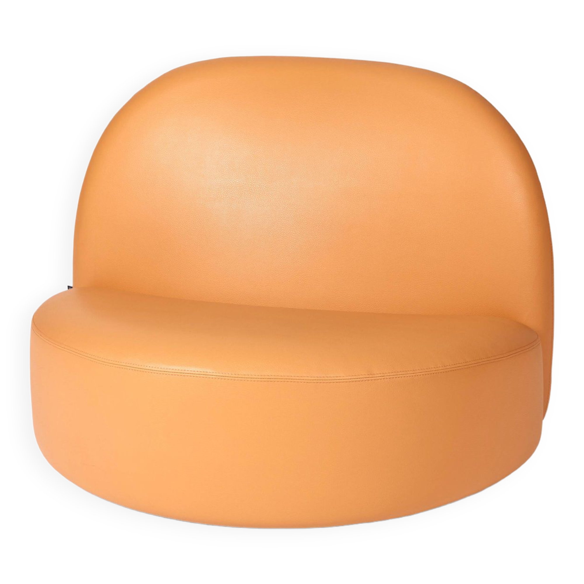 Fauteuil en cuir Elysée par Pierre Paulin édition Ligne Roset