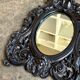 Napoleon III mirror in gutta-percha