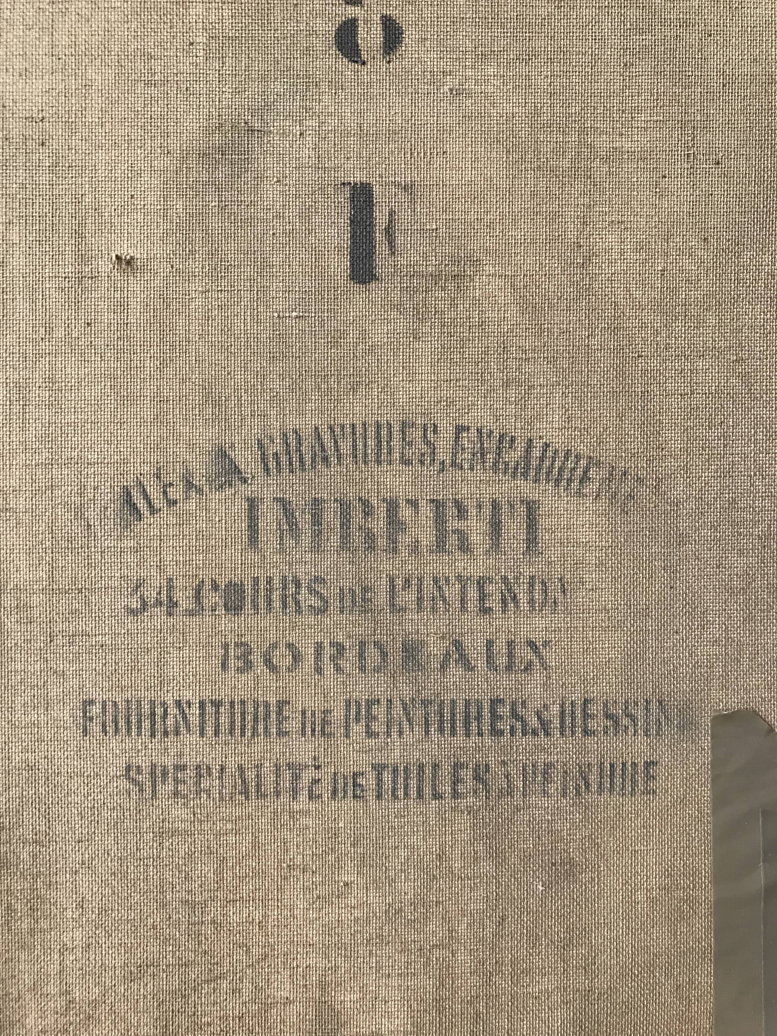 Oil on canvas landscape