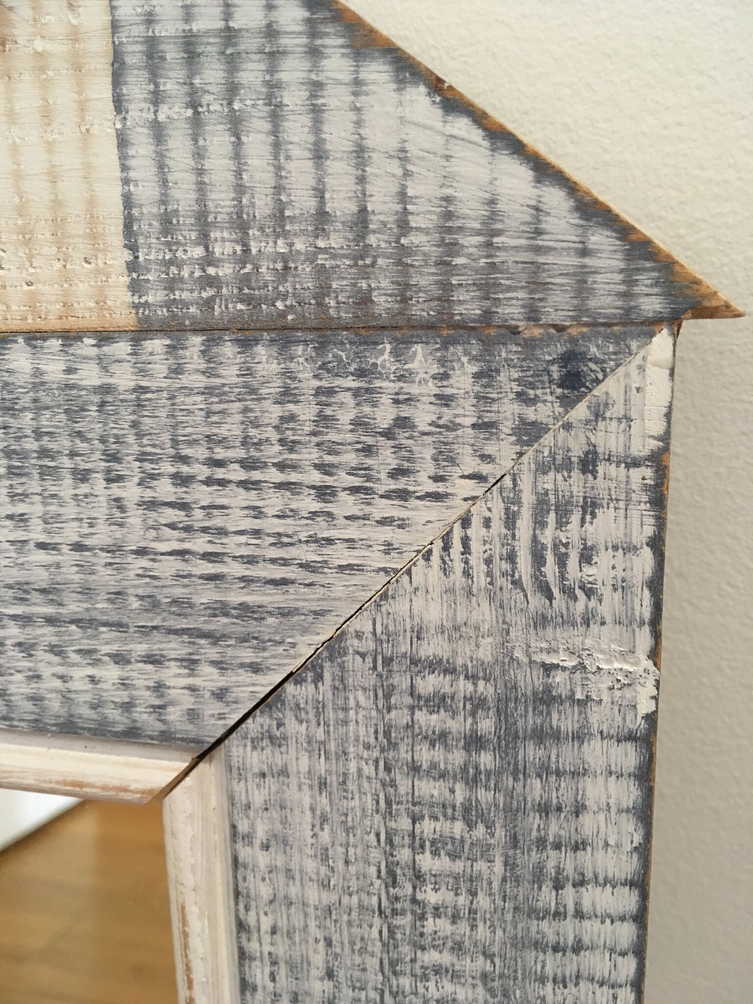 Beach cabin mirror