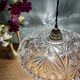 Vintage glass pendant light - tableware collection (CV31) -