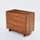 George Nakashima American black walnut chest of drawers 1955