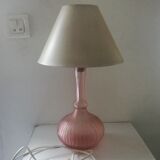 Frosted glass art deco lamp