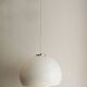 1970's Large White Ceiling Pendant