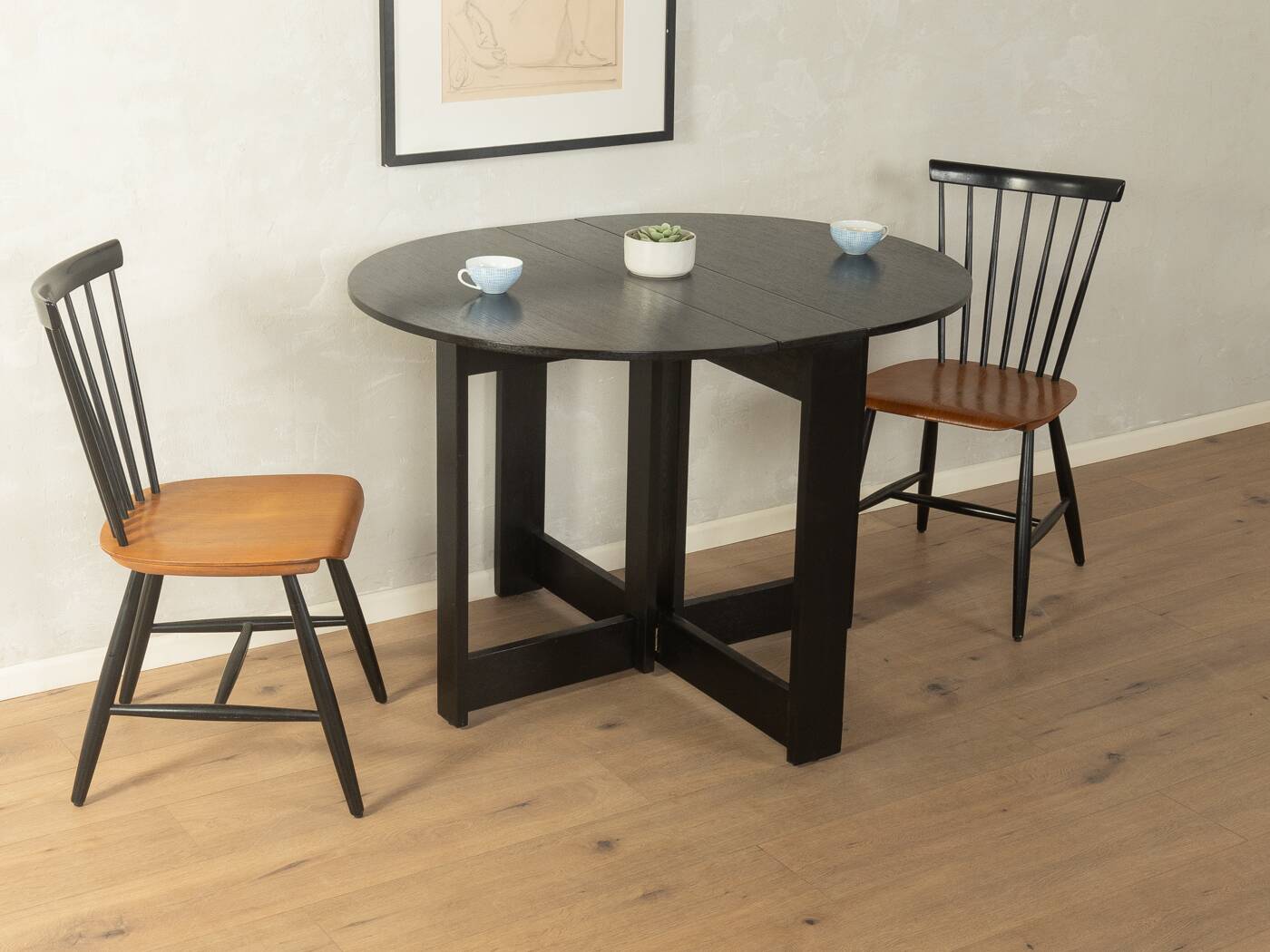 1980s dining table, vintage
