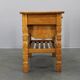 Danish mid-century oak sewing cabinet by Henning Kjaernulf