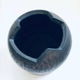 Brutalist Art Studio Pottery Lidded Jar Pot by Jaan Mobach, 1960s