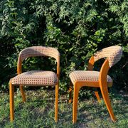 Paire de chaises vintage design années 50/60 style Baumann