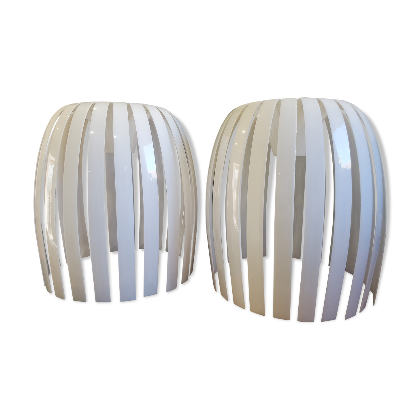Paire of Koziol Josephine L lampshades