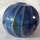Art Deco Stoneware Ribbed Ball Vase by Alphonse Cytère  - Rambervillers