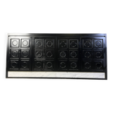 Black brutalist credenza, 1970s