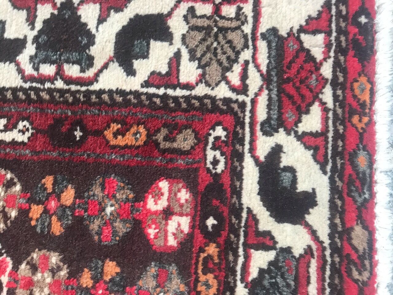 Rug Persian Zanjan handmade 126x200 cm