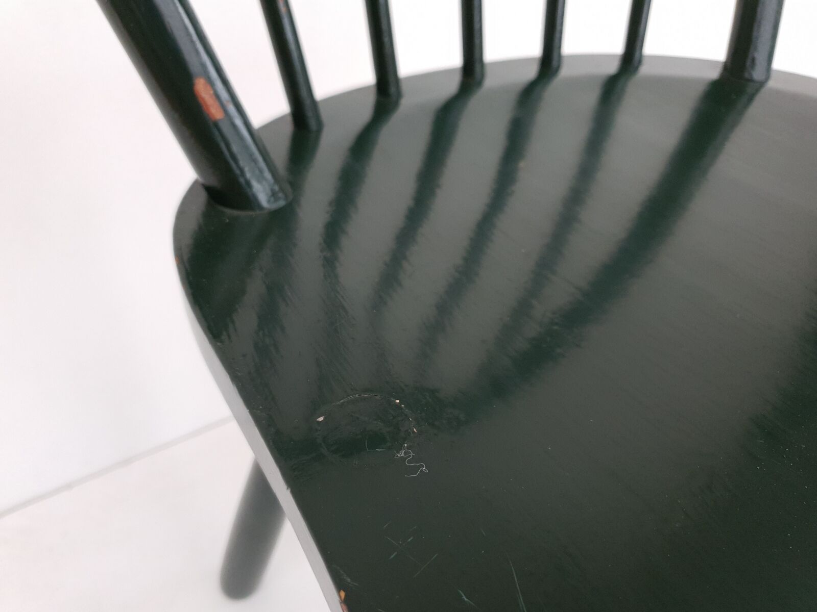 Danish chair by Fritz Hansen , teak wood, 50s