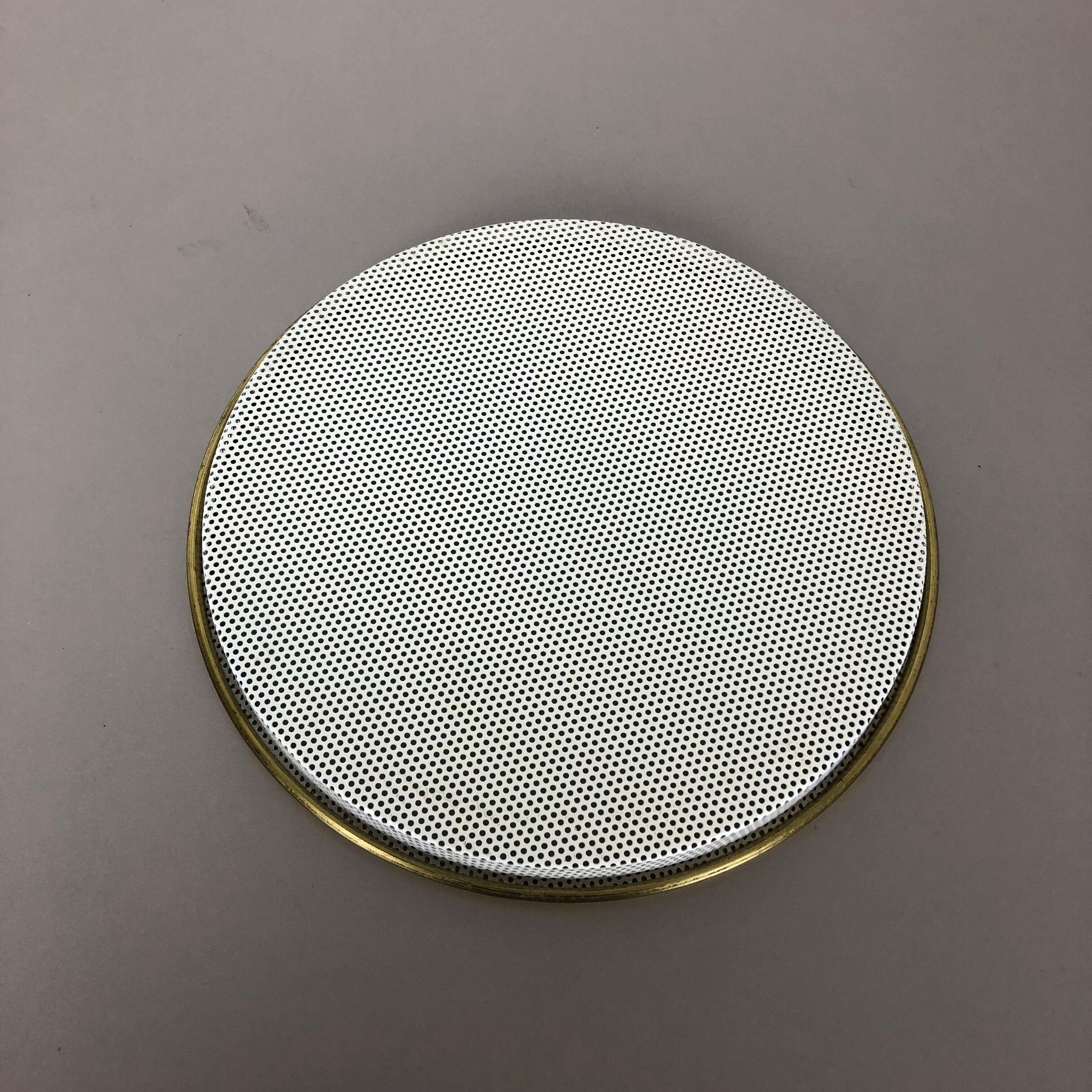 Original french metal tray "rigituelle"