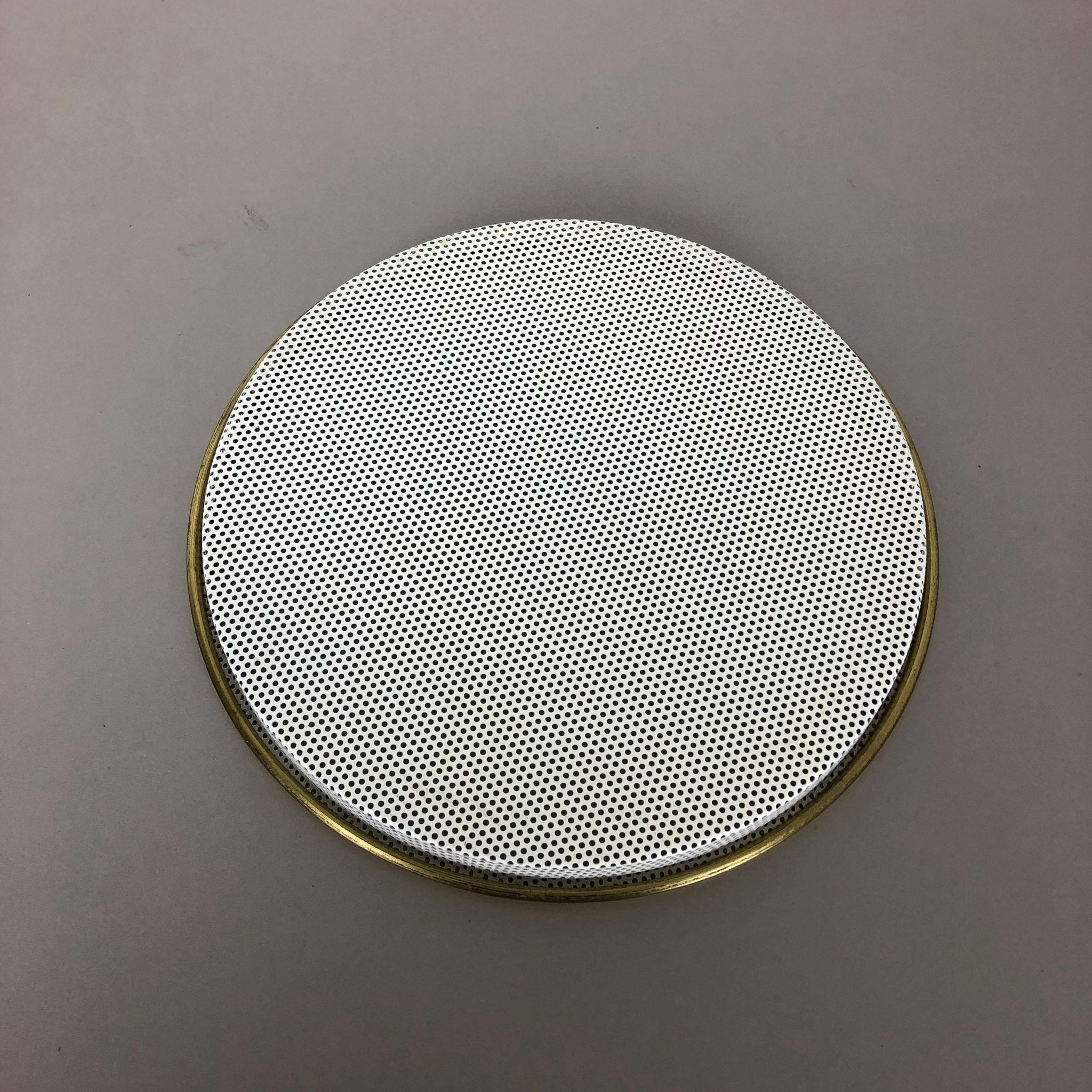 Original french metal tray "rigituelle"