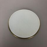 Original french metal tray "rigituelle"