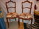 Chaises style Louis XV