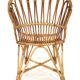 Fauteuil en rotin de Rohe Noordwolde, 1960, Pays-Bas