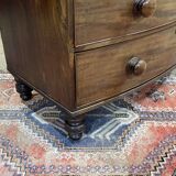 Commode Victorienne XIXème en acajou