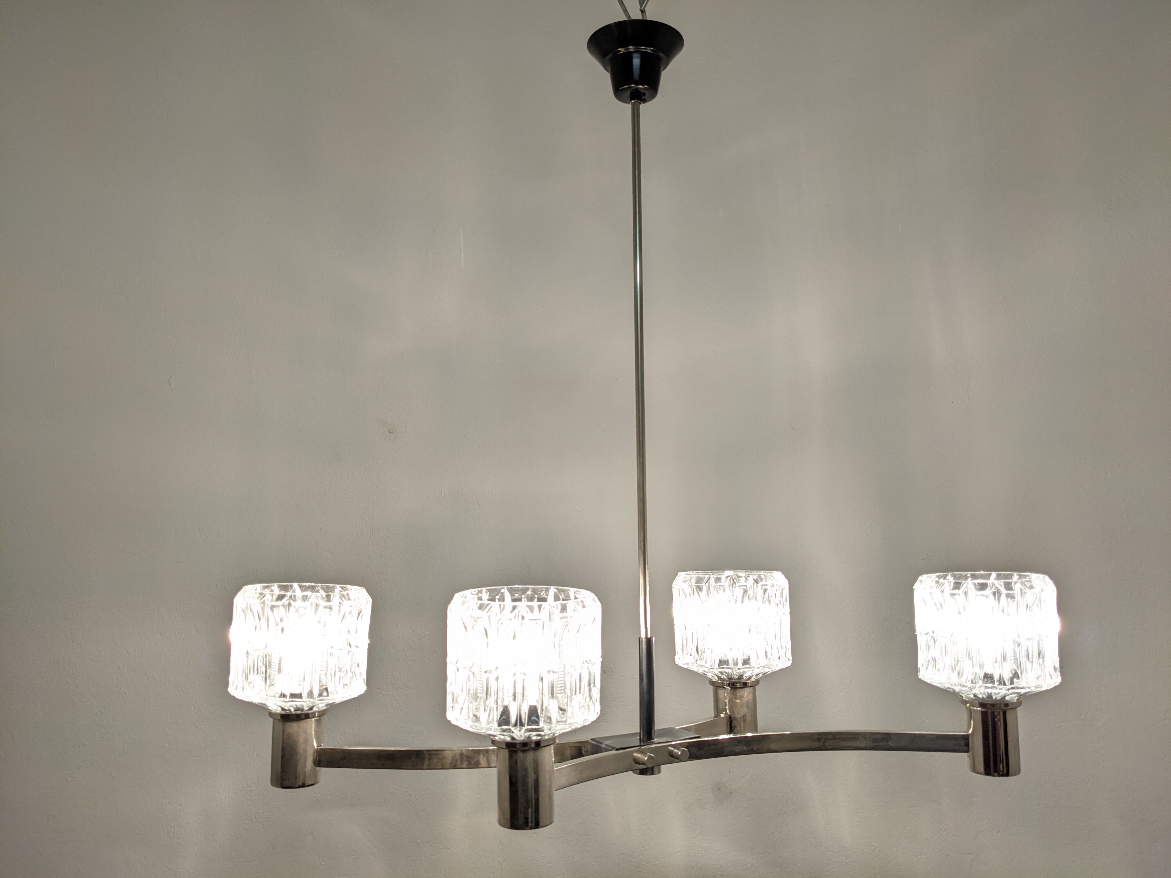Murano glass chandelier from the 60s/70s