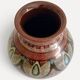 1970s Spanish Hand-Painted Studio Pottery Vase with Mediterranean Motifs