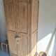 Parisian wardrobe in solid beech wood
