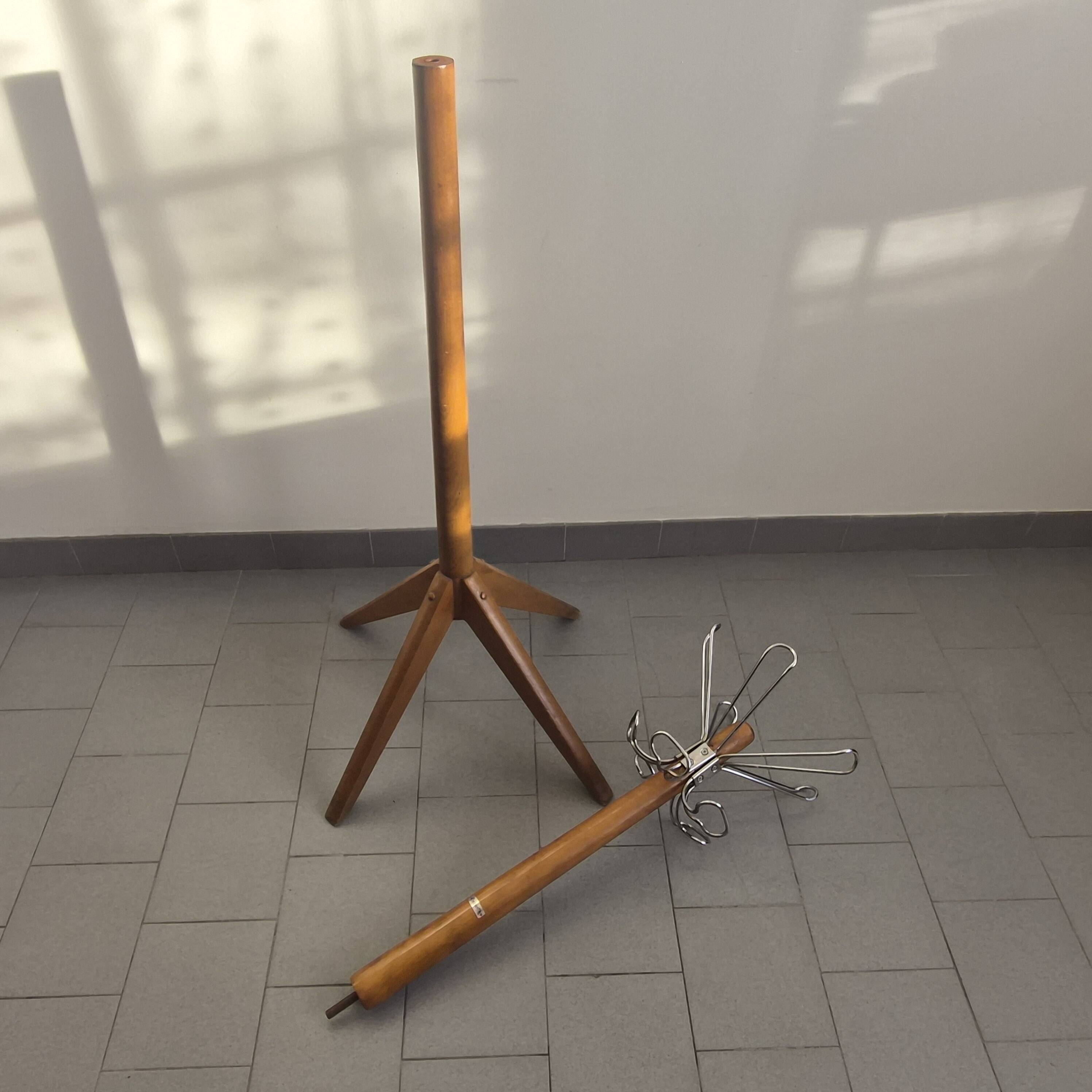 Vintage 1950 Chevillotte coat rack