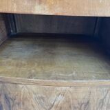 Bedside table with art deco marble