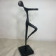Bronze abstract ballerina statue Bodrul Khalique