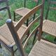 Chaises vintage corde