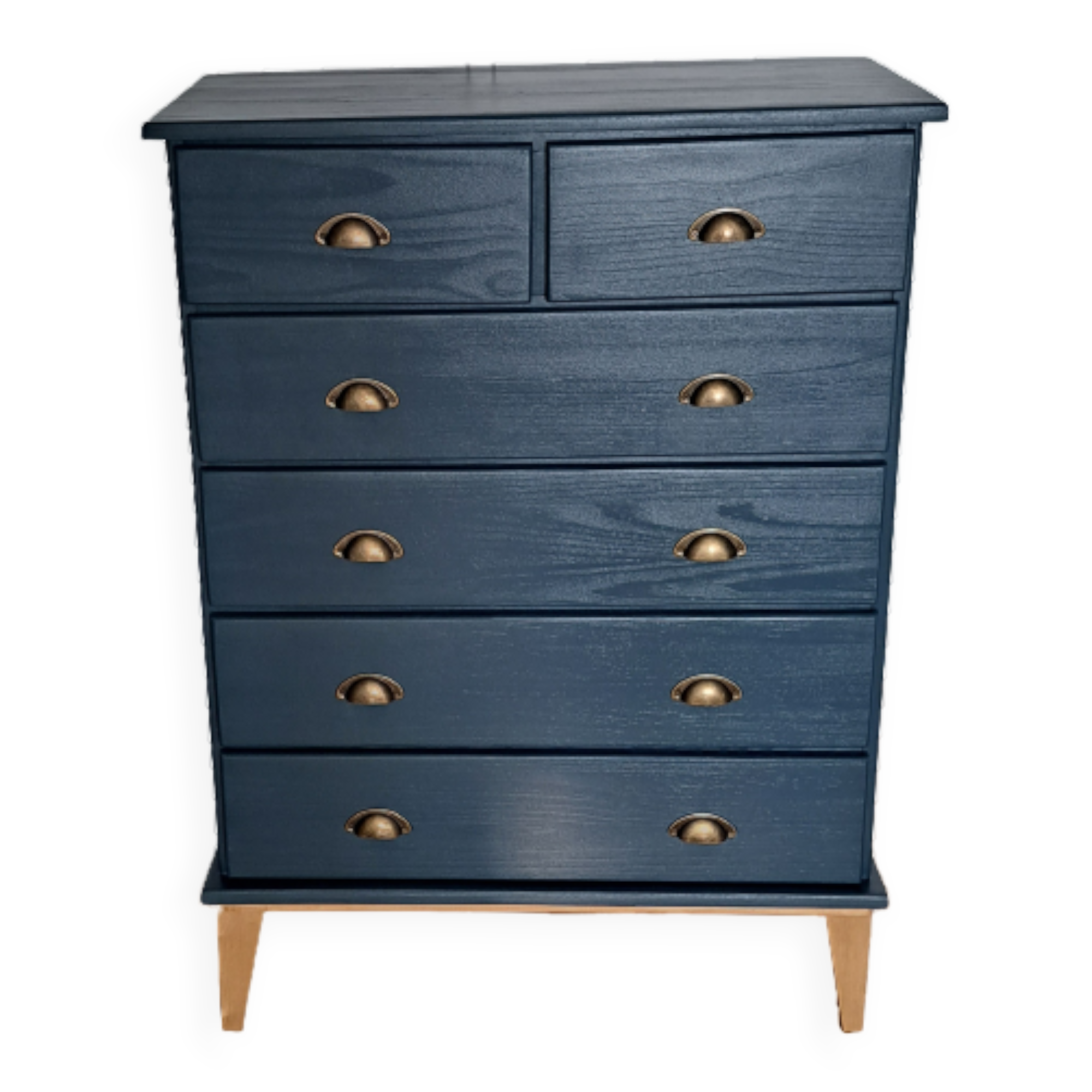Rød Sødgren chest of drawers blue glove 4