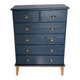 Rød Sødgren chest of drawers blue glove 4