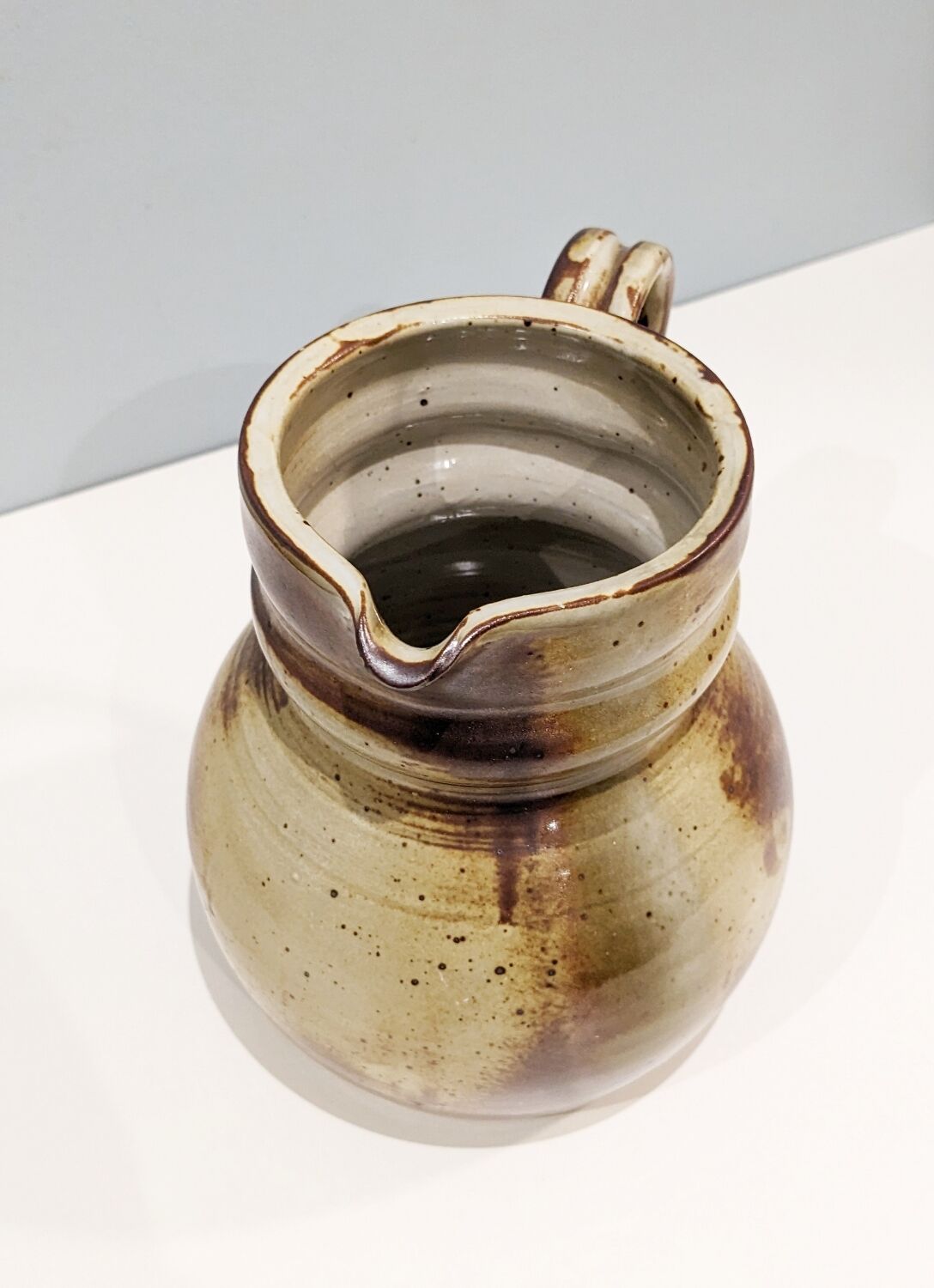 Vintage '80 ceramic decanter