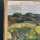 Huile sur toile suédoise – “Orust” par Wilgot Olsson – Signé – Vintage