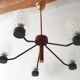 Scandinavian vintage chandelier 1960