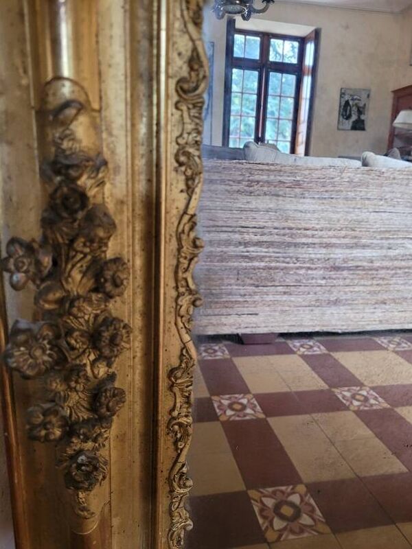 Miroir de cheminée