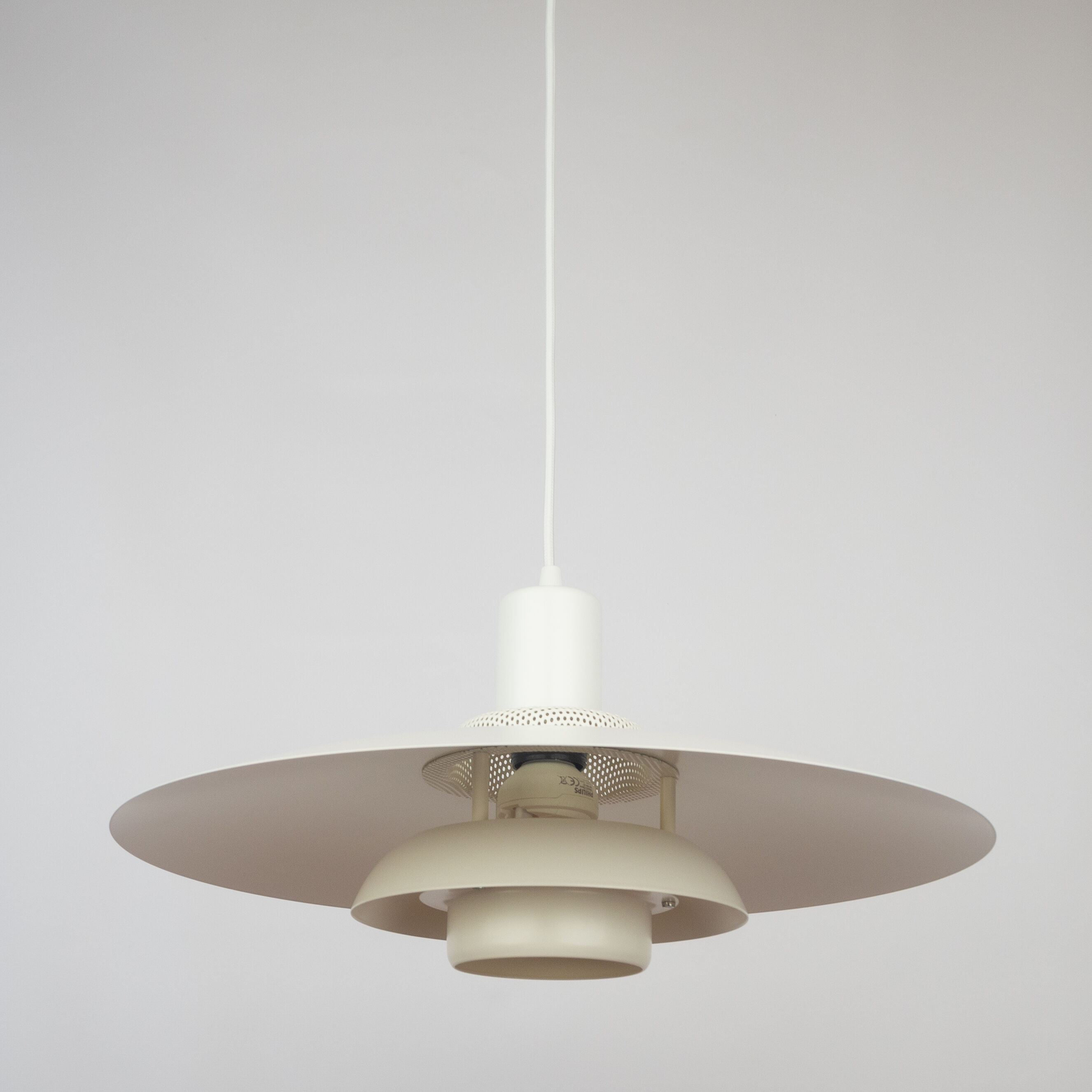 Pair of danish vintage pendant lamps Form light 1980s