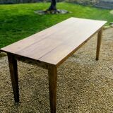 Farm table in sold oak