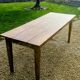 Farm table in sold oak