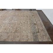 1970s Vintage Persian Handmade Wool Cotton Orange Area Rug 300x386