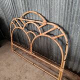 Bamboo rattan headboard 140cm