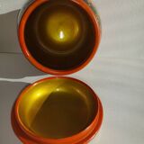 Russian khokhloma candy dish with lid