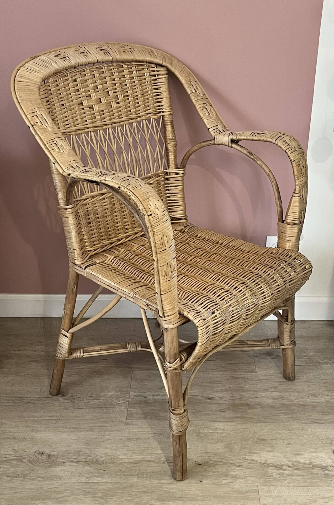 Fauteuil en rotin 